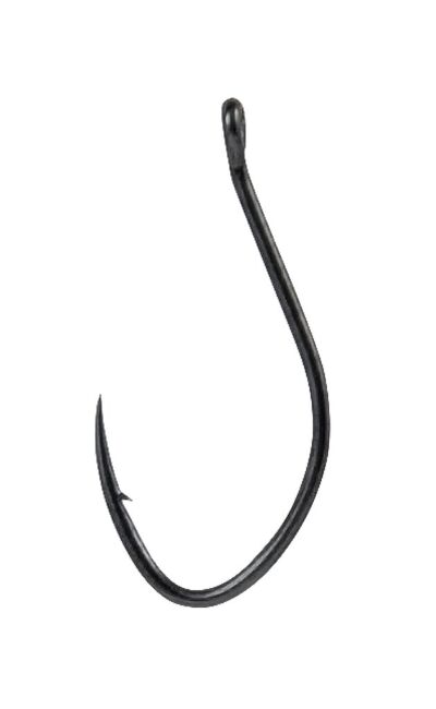 Крючок FISH SEASON Aji №8 колечко черный 10шт/уп 10093-08F