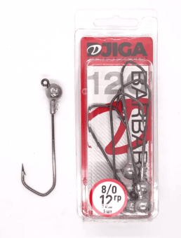 Джиг-головка BARBARIAN кр. 8/0 12гр. уп.5шт.