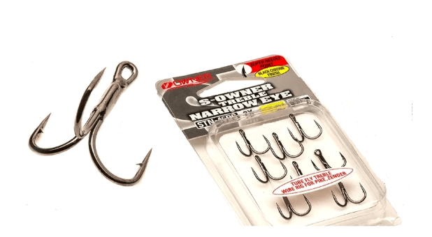 Крючок тройной OWNER 51780BC-08 STN-46BC олово 8шт/уп Крючок тройной OWNER 51780BC-08 STN-46BC олово 8шт/уп