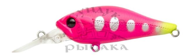 Воблер PONTOON21 Cheerful 34F-MR 34мм 1.6гр 0.6-1.0м R44 Pink Yamame