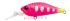 Воблер PONTOON21 Cheerful 34F-MR 34мм 1.6гр 0.6-1.0м R44 Pink Yamame