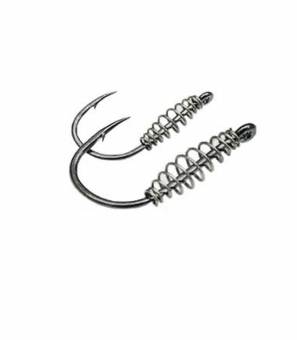 Крючок OWNER 53125-10 Spring CCN with Eye колечко черн.хром кован пружинка 6шт/уп Крючок OWNER 53125-10 Spring CCN with Eye колечко черн.хром кован пружинка 6шт/уп