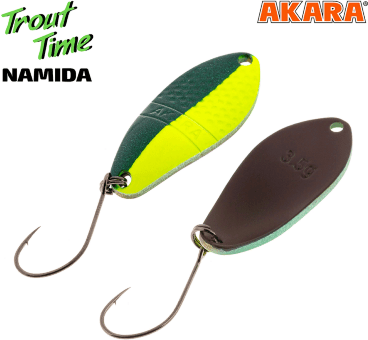Блесна колеблющаяся AKARA Trout Time Namida 30мм 3.5гр #32 Блесна колеблющаяся AKARA Trout Time Namida 30мм 3.5гр #32