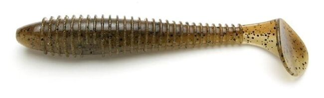 Виброхвост KEITECH Swing Impact FAT 4.3" #101 Green Pumpkin PP 11см 11гр 5шт/уп