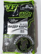 Прикормка VILLAGE FISHING Black Лайт Фидер Карп 0,9кг Прикормка VILLAGE FISHING Black Лайт Фидер Карп 0,9кг