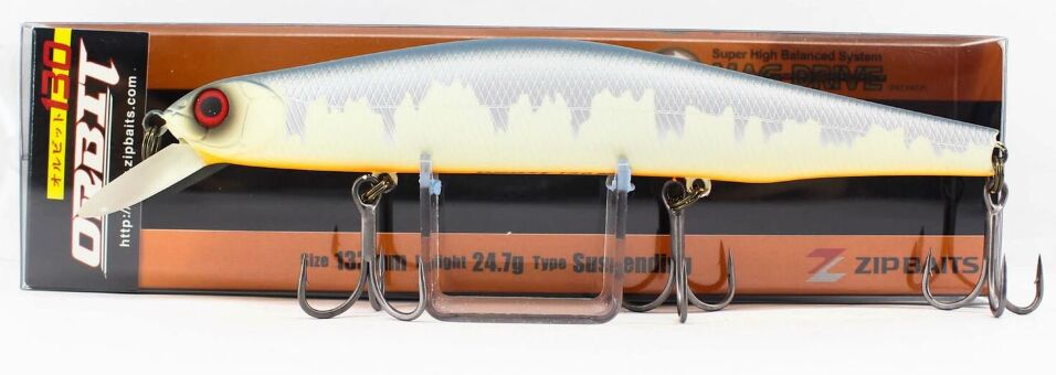 Воблер ZipBaits Orbit 130SP-SR 133мм 24.7гр 0.8-1.4м #983 Silver Shadow Воблер ZipBaits Orbit 130SP-SR 133мм 24.7гр 0.8-1.4м #983 Silver Shadow