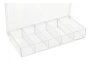 Коробочка ТРИ КИТА  СВ-01 с магнитами 5 отделений 100*50*17мм Коробочка ТРИ КИТА  СВ-01 с магнитами 5 отделений 100*50*17мм