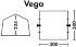 Шатер кемпинговый "Vega" Синий/Серый Шатер кемпинговый "Vega" Синий/Серый