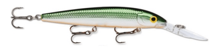 Воблер RAPALA Downdeep Husky Jerk суспендер 12см 15гр 2.4-5.7м DHJ12-TSD