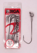 Джиг-головка BARBARIAN кр. 12/0 16гр. уп.5шт. Джиг-головка BARBARIAN кр. 12/0 16гр. уп.5шт.