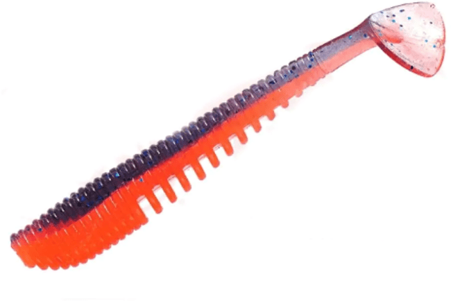 Виброхвост DIAMOND Awaruna 3.0" 6шт/уп PAL#09: Violet Fire