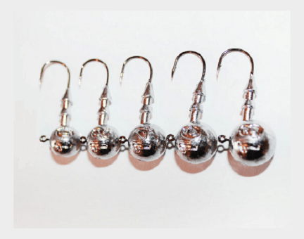 Джиг-головка крючок Gamakatsu №3/0 22гр никель 1шт. Джиг-головка крючок Gamakatsu №3/0 22гр никель 1шт.