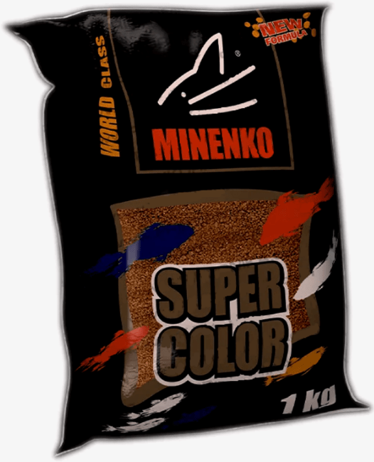 Прикормка MINENKO Super Color Карп коричневый 1кг Прикормка MINENKO Super Color Карп коричневый 1кг
