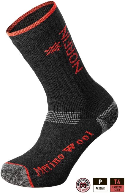 Носки Norfin T4P ARCTIC MERINO EXTREME CREW р.(42-44) L