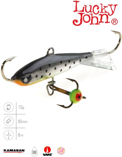 Балансир Lucky John NORDIC 4 с тр. 40мм/37H блистер Балансир Lucky John NORDIC 4 с тр. 40мм/37H блистер