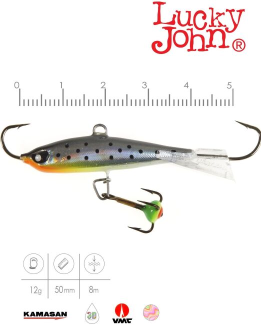 Балансир Lucky John NORDIC 4 с тр. 40мм/37H блистер Балансир Lucky John NORDIC 4 с тр. 40мм/37H блистер