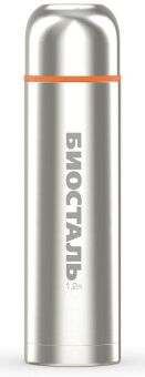 Термос BIOSTAL Спорт с узкой горловиной, 2 чашки 1.2л NBP-1200