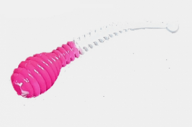 Силикон приманка BORODA BAITS Antares Jr DC 55мм 1.0гр Ярко-роз Белый Сыр 8шт/уп