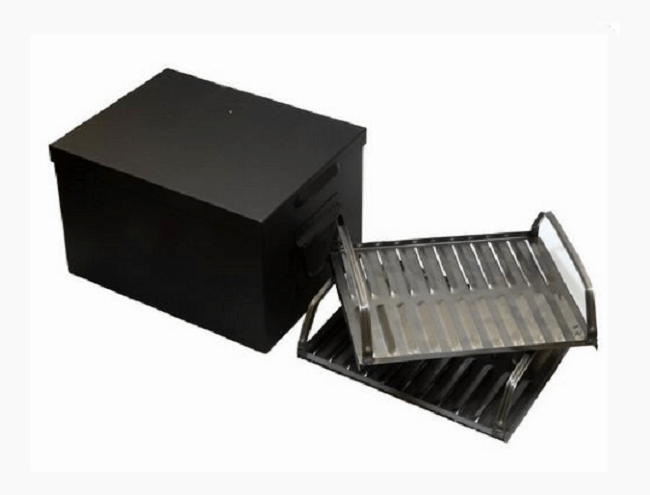 Коптильня средняя с подставкой и с замками 440*320*220 , 9,9кг Коптильня средняя с подставкой и с замками 440*320*220 , 9,9кг