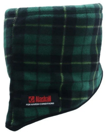 Шарф флисовый ALASKAN черный/зеленый ( AACC1803-FS)