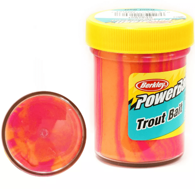 Паста форелевая Berkley Powerbait Biodegradable Trout Bait (50г) Sherbet 1004784