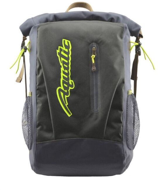 Герморюкзак AQUATIC 30 л, серый/синий ГР-30СС