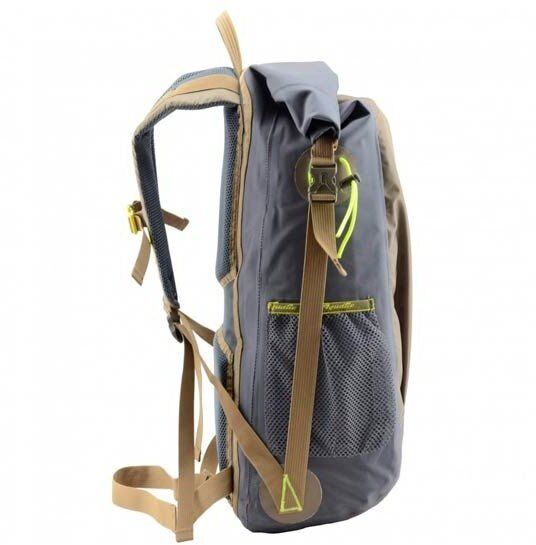 Герморюкзак AQUATIC 30 л, серый/синий ГР-30СС