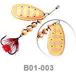 Блесена вращающаяся PONTOON21 BC Indi-Rah #2.0 4.3гр B01-003