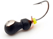 Мормышка вольфрам WORMIX Муравей с серебряной коронкой 1.2гр, Ø4.0мм (арт.:3022)