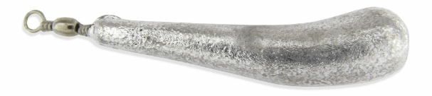 Груз для отводного поводка БАНАН с вертлюгом 95гр Груз для отводного поводка БАНАН с вертлюгом 95гр