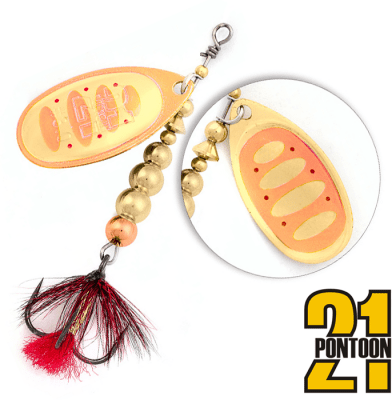 Блесена вращающаяся PONTOON21 Ball Concept #1.0 3.0гр B03-001