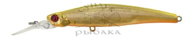 Воблер PONTOON21 Preference Minnow 75F-DR 75мм 5гр 0.8-1.2м A63 Crash Gold Chartreuse RE