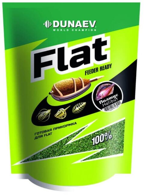 Прикормка DUNAEV Flat Feeder Ready Палтус 1 кг Прикормка DUNAEV Flat Feeder Ready Палтус 1 кг
