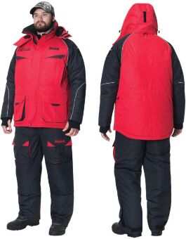 Костюм зимний ALASKAN New Polar красный/черный XS Костюм зимний ALASKAN New Polar красный/черный XS