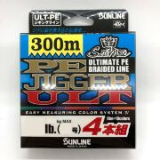 Плетёный шнур SUNLINE PE Jigger ULT 4 200м #1.7/0.223мм 13.0кг многоцветный