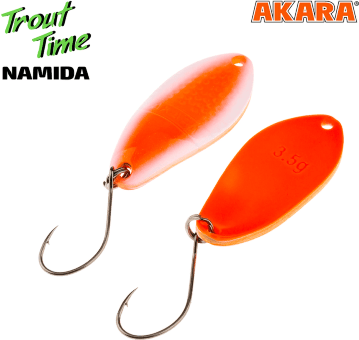Блесна колеблющаяся AKARA Trout Time Namida 30мм 3.5гр #34 Блесна колеблющаяся AKARA Trout Time Namida 30мм 3.5гр #34