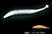 Силикон приманка BORODA BAITS Mila 80мм 1.0гр Молочный апельсин Сыр 10шт/уп
