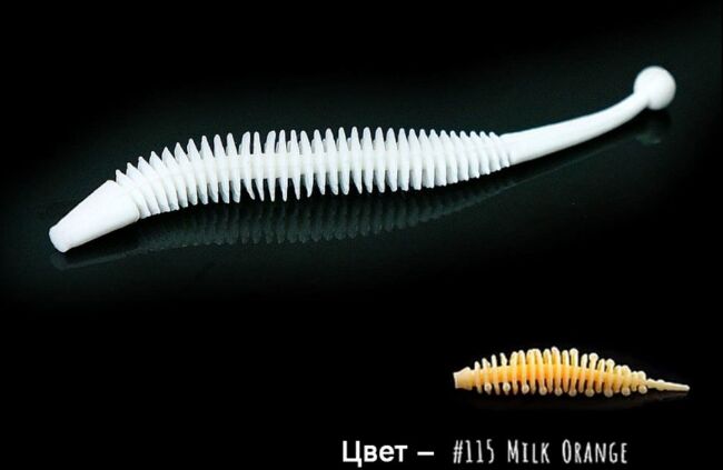 Силикон приманка BORODA BAITS Mila 80мм 1.0гр Молочный апельсин Сыр 10шт/уп Силикон приманка BORODA BAITS Mila 80мм 1.0гр Молочный апельсин Сыр 10шт/уп