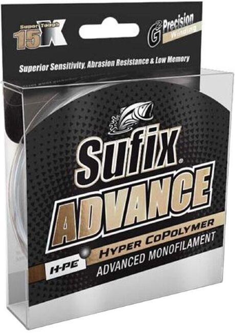 Леска монофил SUFIX Advance 150м 0.16мм 2.9кг Леска монофил SUFIX Advance 150м 0.16мм 2.9кг