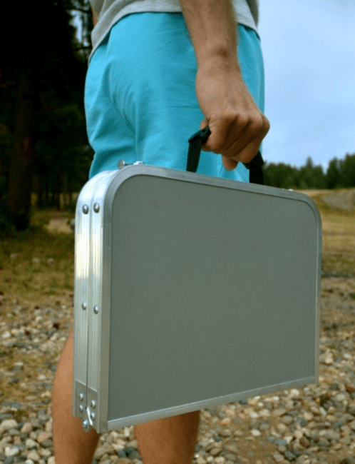 Стол складной 40х60см пластик, высота:26см TABS-07V Стол складной 40х60см пластик, высота:26см TABS-07V