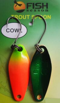 Блесна колеблющаяся FISH SEASONS Cowl 2.8гр  #4 Блесна колеблющаяся FISH SEASONS Cowl 2.8гр  #4