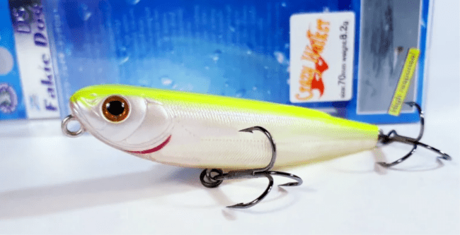 Воблер ZipBaits ZBL DS Fakie Dog Crazy Walker 70F 70мм 8.2гр поверхностный 065R