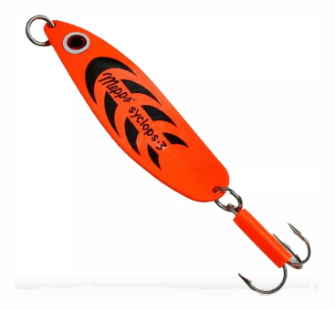Блесна колеблющаяся MEPPS Syclops FLUO ORANGE №3 26гр Блесна колеблющаяся MEPPS Syclops FLUO ORANGE №3 26гр