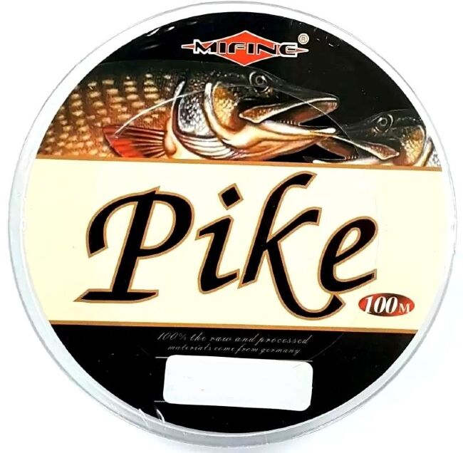 Леска монофил MIFINE  PIKE 100м 0.20мм 5.9кг прозрачная
