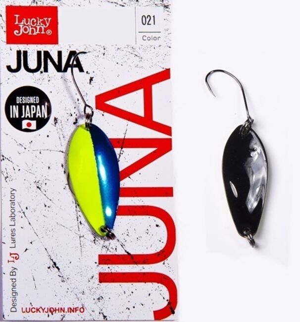 Блесна колеблющаяся Lucky John JUNA длин.30мм/02,5г 021 LJJU25-021 Блесна колеблющаяся Lucky John JUNA длин.30мм/02,5г 021 LJJU25-021