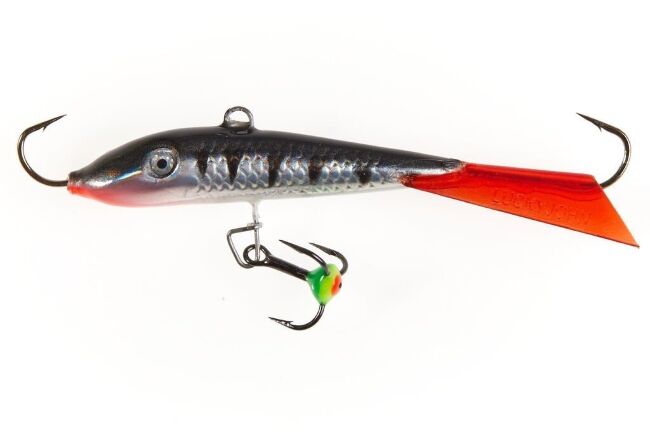 Балансир Lucky John FIN 4 с тройником 60мм 11гр/12HRT блистер 71413-12HRT