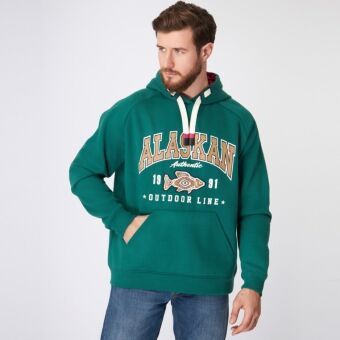 Толстовка Alaskan Promo Hoodie зеленый XXXL APHGRXXXL