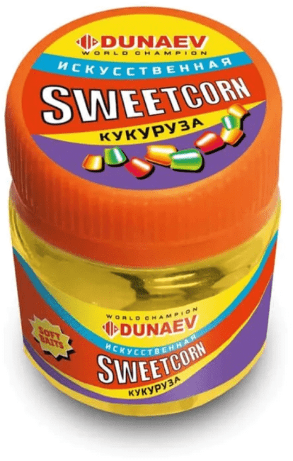 Искусственная насадка DUNAEV Кукуруза 12мм Желтая Натуральная Искусственная насадка DUNAEV Кукуруза 12мм Желтая Натуральная