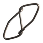 Застежка DECOY W-Snap SN-6 №2 60lb/27.2кг черный 8шт/уп (820346)