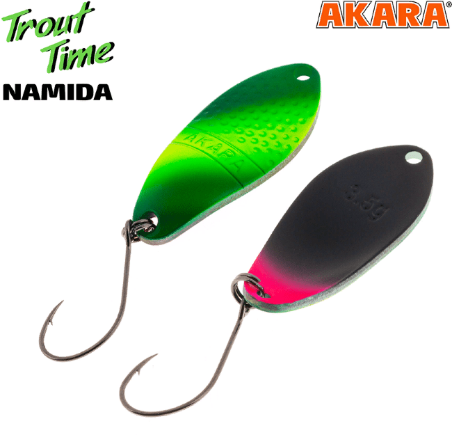 Блесна колеблющаяся AKARA Trout Time Namida 30мм 3.5гр #35